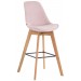 Barhocker Metz Samt-pink-Natura